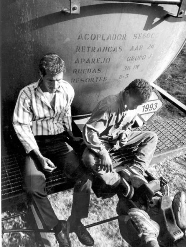 Mexico Migrant Train - Sebastiao Salgado - Flynn/Bulletin of the Atomic Scientists August 2002