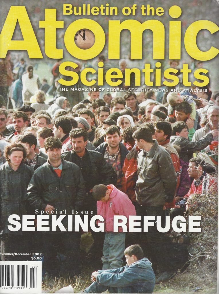 Bulletin of the Atomic Scientists, Special Issues on Refugees, 2002