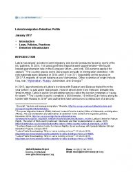 Latvia Immigration Detention Profile Global Detention Project