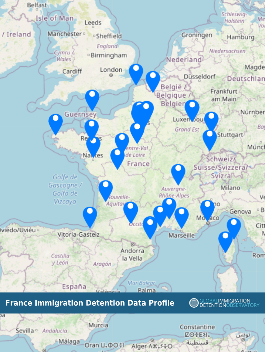 France Immigration Detention Data Profile (2020) Global Detention