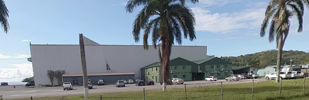 Chaguaramas Heliport Detention Centre (Source, Google Streetview)