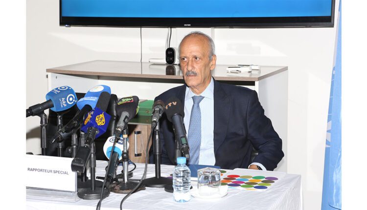 The UN Special Rapporteur on Migrants speaks at the end of his visit to Mauritania, 12 September 2025
