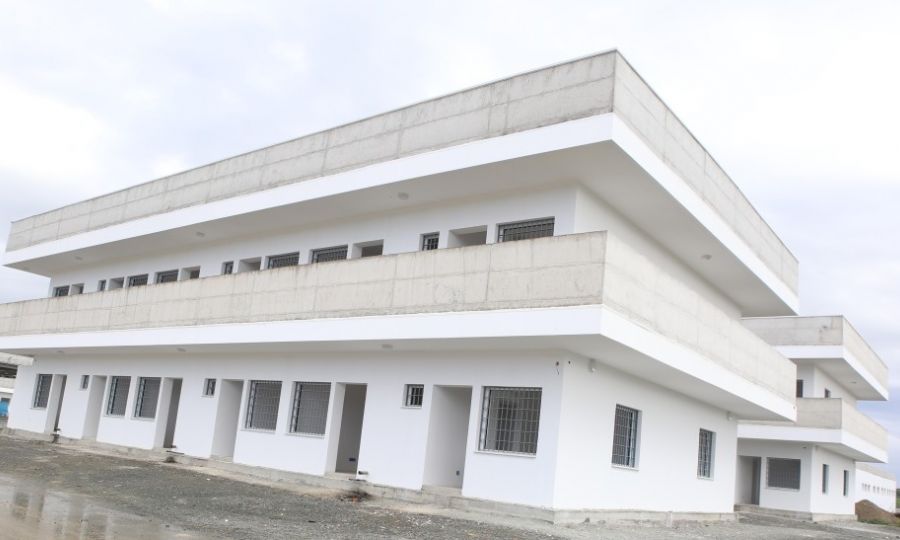 Cyprus is in the process of opening a new detention facility (the Limnes Migrant Centre), seen here mid-construction in February 2026 (Source: K News)