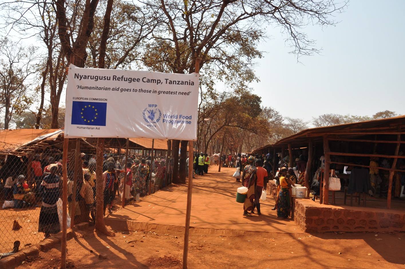 Tanzania's Nyarygusu Refugee Camp is currently scheduled for closure this summer - Source: WFP 2016